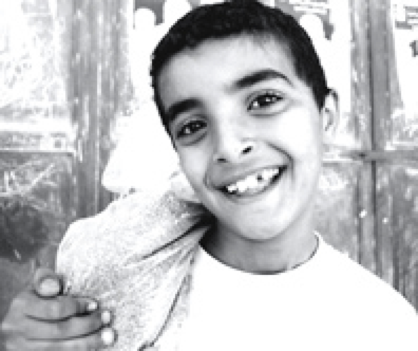 Boy from Balata refugee camp
